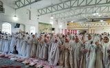 جشن عبادت ۳۶۰ دانش‌آموز پایه سوم در اقلید
