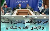 اجرای طرح فیبر نوری مشاغل و منازل مسکونی  در شهر اقلید