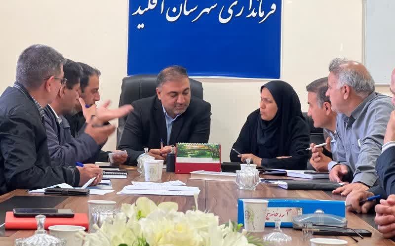 برگزاری دومین جلسه کارگروه آرد و نان شهرستان اقلید در سال جدید