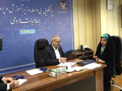 خورشید در دستان یک دانش‌آموز؛ روایتی از مسیر نخبگی تا دیدار با وزیر آموزش‌وپرورش