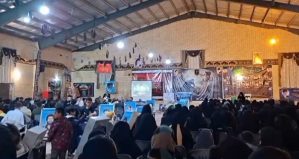 حماسه حضور مردم خنجشت در بیعت با رهبر معظم انقلاب