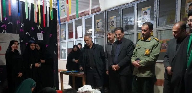 برپایی موکب ایران حسین تا ابد پیروز است در اقلید