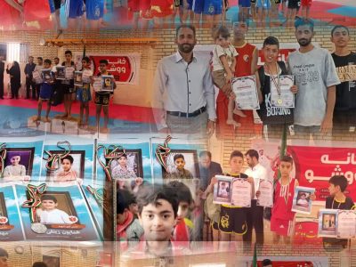 پایان اولین دوره مسابقات ووشو بین‌باشگاهی شهرستان اقلید